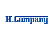 H company logo